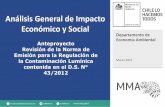 Análisis General de Impacto Económico y Social
