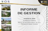 INFORME DE GESTION - UPTC