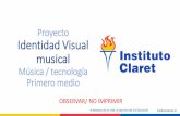 Proyecto Identidad Visual musical - Instituto Claret de Temuco