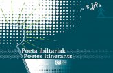 Poeta ibiltariak Poetes itinerants