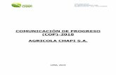 COMUNICACIÓN DE PROGRESO (COP)-2009