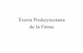 Teoría Poskeynesiana de la Firma - UNAM