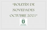 NOVEDADES OCTUBRE 2021 - alpedrete.es