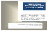MEMORIA PROYECTO DE INNOVACIÓN - USAL