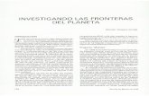 INVESTIGANDO LAS FRONTERAS DEL PLANETA - Revista de Marina