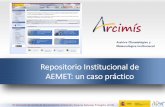 Repositorio Institucional de AEMET: un caso práctico