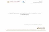 Programa Anual de Desarrollo Archivístico 2020 PADA 2020