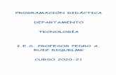 Materia: TEC1E - Tecnología (LOMCE)
