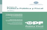 Boletín de Política Pública y Fiscal