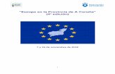 Europa en la Provincia de A Coruña (4ª edición)