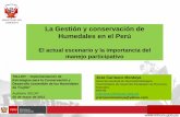 AMBIENTE La Gestión y conservación de Humedales en el Perú