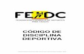 CÓDIGO DE DISCIPLINA DEPORTIVA - FEDC