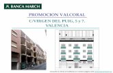 PROMOCION VALCORAL - Banca March - Banca March