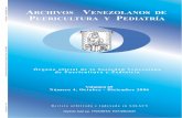 ARCHIVOS VENEZOLANOS DE DE PUERICULTURAY PEDIATRÍA …
