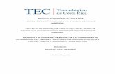 INSTITUTO TECNOLÓICO DE COSTA RICA ESCUELA DE …