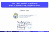 Mini-curso: Modelo de Anderson Parte 1: introducción y ...