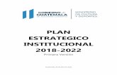 PLAN ESTRATEGICO INSTITUCIONAL 2018-2022