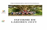 INFORME DE LABORES 2019 - documentos.una.ac.cr