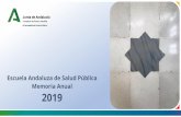 Escuela Andaluza de Salud Pública Memoria Anual 2019