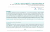 Profilaxis antibiótica perioperatoria