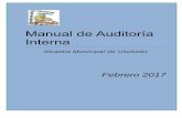 Manual de Auditoría Interna - Portal de Transparencia