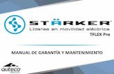 Manual de garantía TFLEX Pro - media.autecomobility.com
