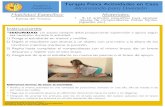 Terapia Física Actividades en Casa Equilibrio y Alcanzando ...