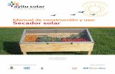 Manual de construcción y uso: Secador solar