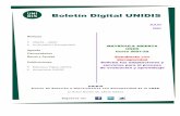 Boletín Digital UNIDIS julio 2021