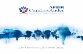 15 Memoria y Balance 2020 - Caja Los Andes