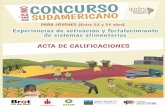 ACTA DE CALIFICACIONES - sudamericarural.com