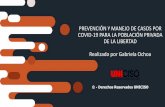 PREVENCIÓN Y MANEJO DE CASOS POR COVID-19 PARA LA ...