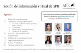 Sesión de información virtual de APR