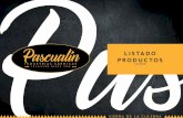 LISTADO PRODUCTOS - Pascualín