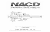 Manual de servicio de la toma de fuerza NACD 1016070AM