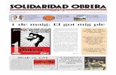 1 de maig: El got mig ple - Solidaridad Obrera
