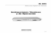 Instrucciones Técnicas y de Operación