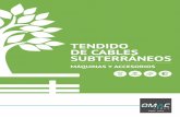 TENDIDO DE CABLES SUBTERRÁNEOS