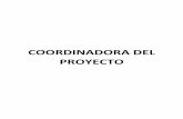 COORDINADORA DEL PROYECTO