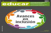 Avances en inclusión - Escuela Inclusiva