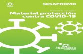Material protección contra COVID-19