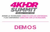 DEMOS - 4K-HDR SUMMIT