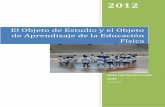 Doc. No. 003-2012 Objeto de Estudio y de Aprendizaje de la EF