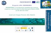 Proyecto LIFE+ INDEMARES INDEMARES: La propuesta española ...