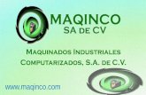 Maquinados Industriales Computarizados, S.A. de C.V.