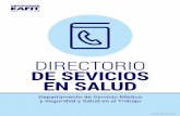 DIRECTORIO DE SEVICIOS EN SALUD