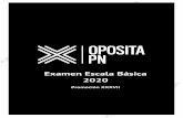 Examen Escala Básica 2020 - opositapn.com