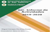 1er Informe de Actividades FIAD 2019-2020