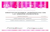 INSTITUCIONES JURÍDICAS DE LA UNIÓN EUROPEA