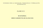 CLASE VIII BIOFARMA. MEDICAMENTOS BIOLOGICOS